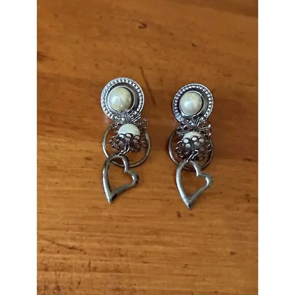 Statement Post Back Dangle Earrings Lot Colorful Boho Western Fringe Floral - Picture 15 of 16